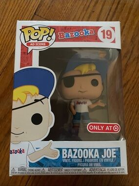 Funko Pop! Bazooka Joe Vinyl Figure — Blue, Yellow, White, Red